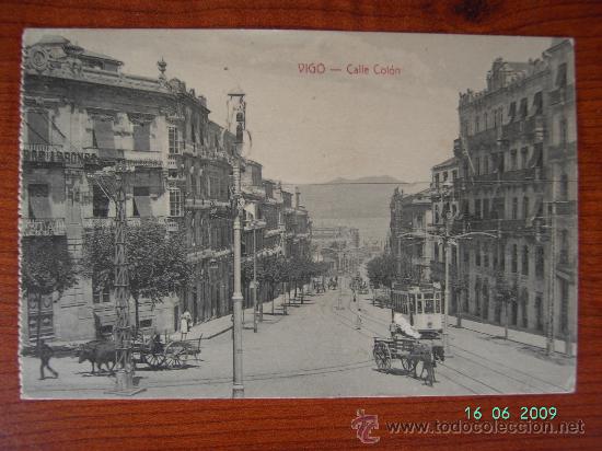 Postales: VIGO - CALLE COL&Oacute;N - Foto 1