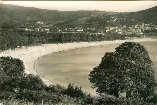 Postales: EL FERROL - PUENTEDEUME. PLAYA DE CABA&Ntilde;AS. - Foto 1