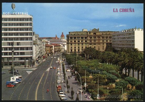 Postales: A-6730- LA CORU&Ntilde;A. AVENIDA LOS CANTONES - Foto 1