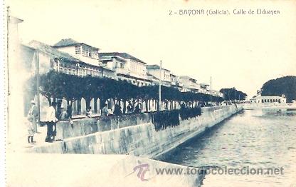 Postales: POSTAL BAYONA CALLE DE ELDUAYEN - Foto 1