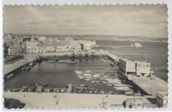 Postales: TARJETA POSTAL DARSENA LA CORU&Ntilde;A - Foto 1