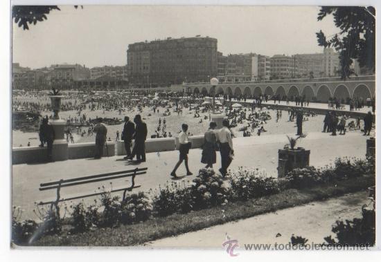 Cartoline: TARJETA POSTAL PLAYA DE RIAZOR LA CORUÑA