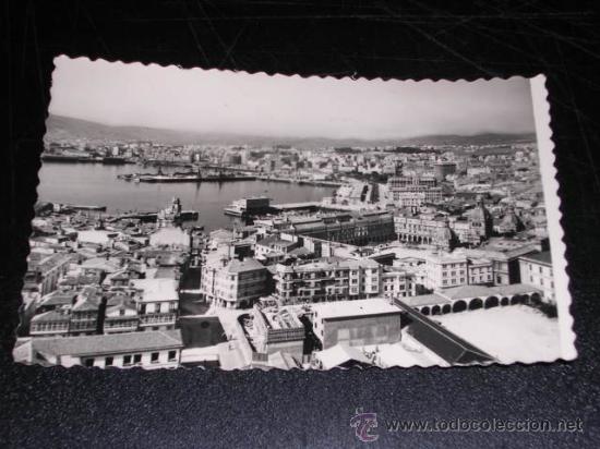 Postales: 105 LA CORU&Ntilde;A - VISTA GENERAL - Foto 1