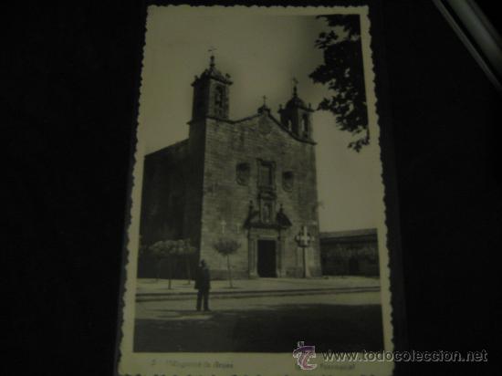 Postales: POSTAL FOTOGRAFICA DE VILLAGARCIA DE AROSA-IGLESIA PARROQUIAL. SIN EDITOR.