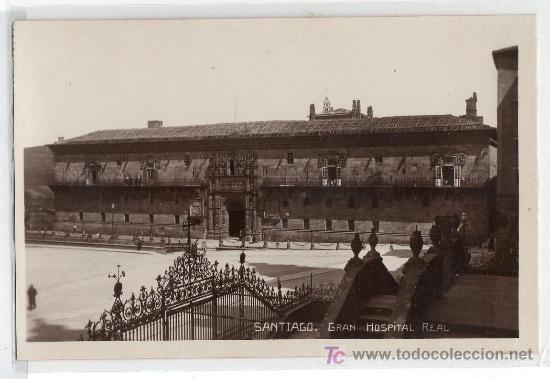 Postais: TARJETA POSTAL DE SANTIGO, CORU&Ntilde;A. GRAN HOSPITAL REAL