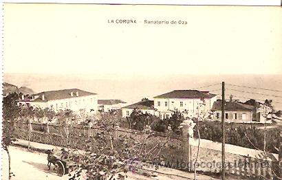 Postales: POSTAL LA CORU&Ntilde;A SANATORIO DE OZA - Foto 1
