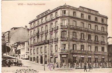 Postales: POSTAL VIGO HOTEL CONTINENTAL - Foto 1