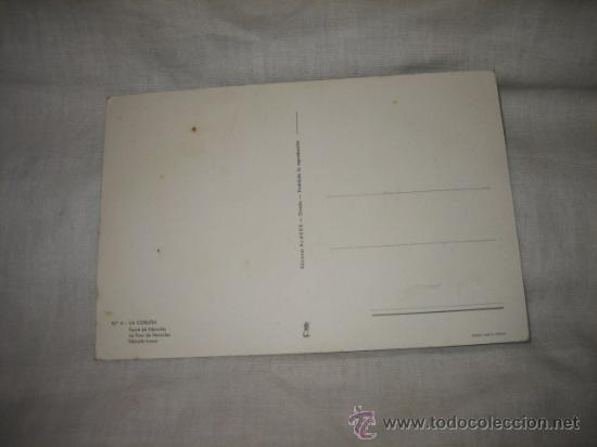Postales: N&ordm; 4 .- LA CORU&Ntilde;A   TORRE DE HERCULES   EDICIONES ALARDE - Foto 2