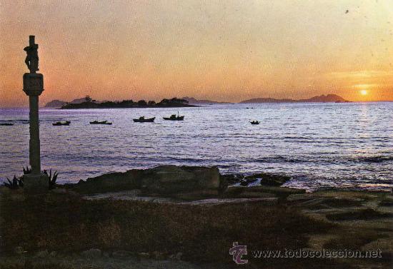 Postcards: BONITA POSTAL SIN CIRCULAR DE GALICIA,PUESTA DE SOL