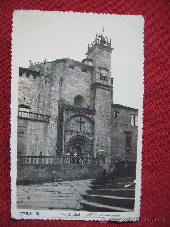 Postales: ORENSE - LA CATEDRAL - Foto 1
