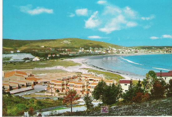 Postcards: LAGE - COLEGIO MUNICIPAL Y PLAYA - ARRIBAS N&ordm; 1 -