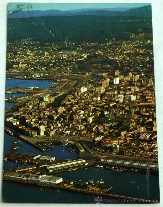 Postales: Postal Vigo vista a&eacute;rea - Foto 1