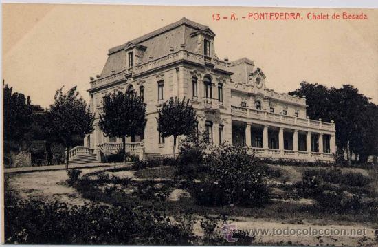 Postales: PONTEVEDRA.-CHALET DE BESADA - Foto 1