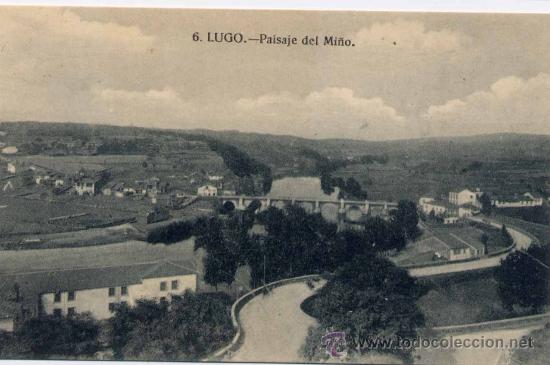 Postales: LUGO.-PAISAJE DEL MI&Ntilde;O