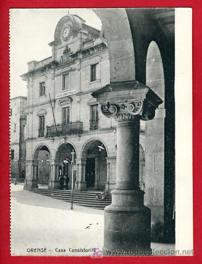 Postales: ORENSE, CASA CONSISTORIAL,    P36401 - Foto 1