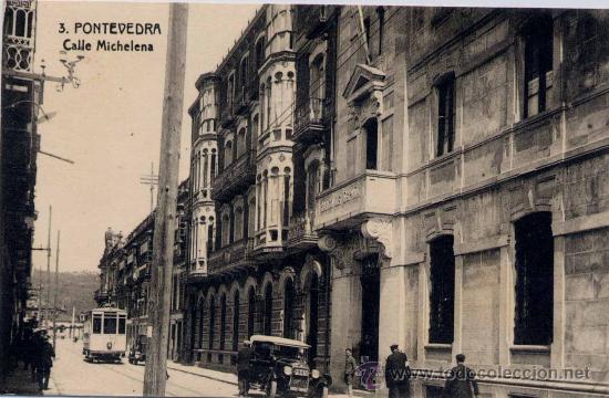 Cartes Postales: PONTEVEDRA.-CALLE MICHELENA