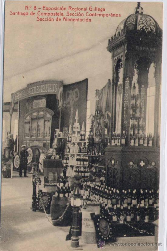 Postales: SANTIAGO DE COMPOSTELA(LA CORU&Ntilde;A).-EXPOSICI&Oacute;N REGIONAL GALLEGA.SECCI&Oacute;N CONTEMPOR&Aacute;NEA