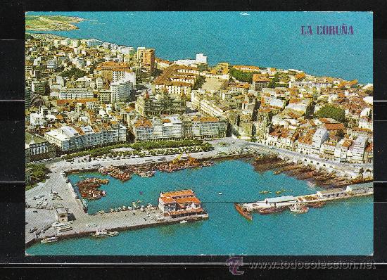 Postales: 728 - LA CORU&Ntilde;A. VISTA A&Eacute;REA - Foto 1