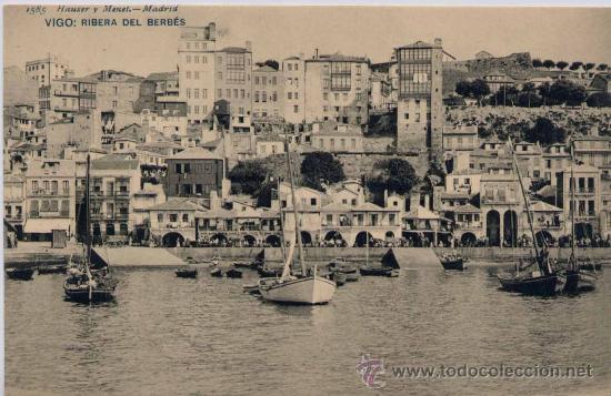 Postcards: VIGO(PONTEVEDRA).-RIBERA DEL BERB&Eacute;S