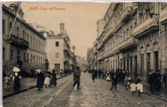 Postales: VIGO(PONTEVEDRA).-CALLE DEL PR&Iacute;NCIPE