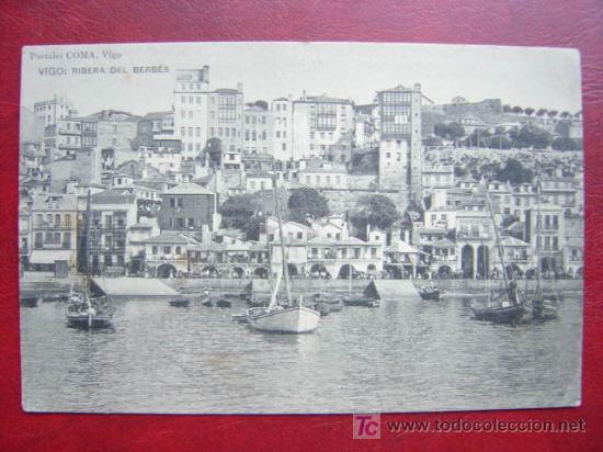 Postales: VIGO - RIBERA DEL BERBES - Foto 1