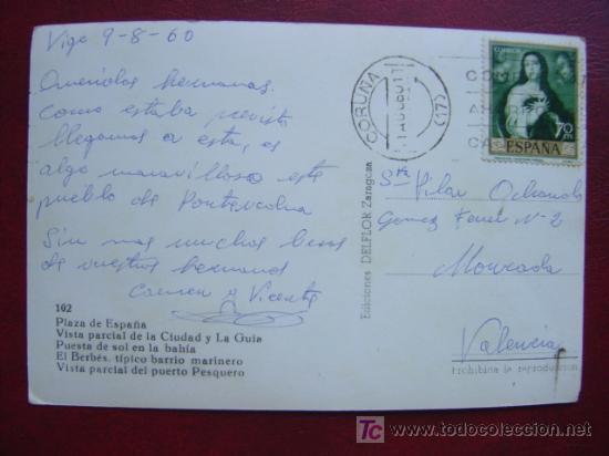 Postales: VIGO - VISTAS - Foto 2