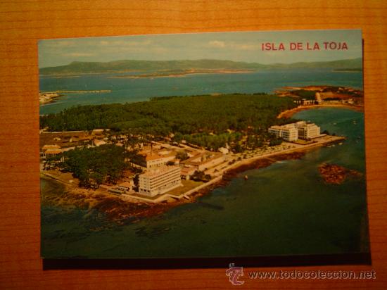 Postcards: POSTAL  ISLA DE LA TOJA VISTA AEREA  SIN CIRCULAR