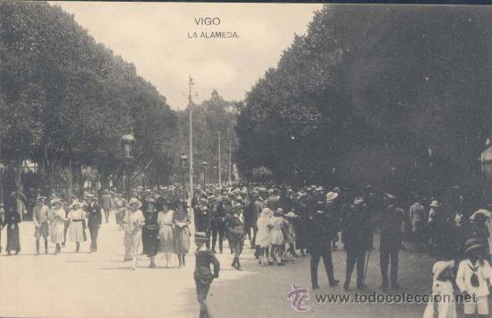 Postales: VIGO (PONTEVEDRA).- LA  ALAMEDA - Foto 1