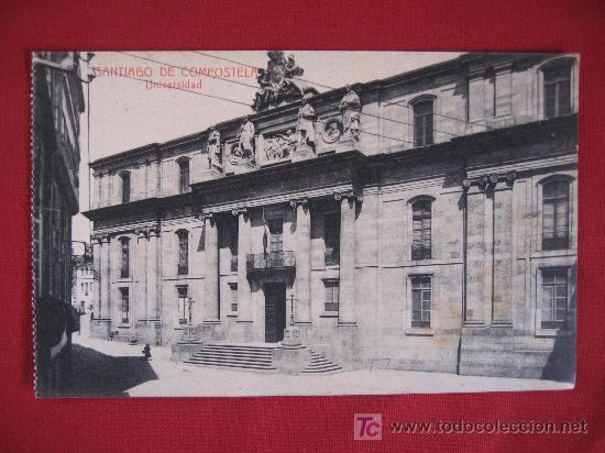 Postales: SANTIAGO DE COMPOSTELA - UNIVERSIDAD - Foto 1