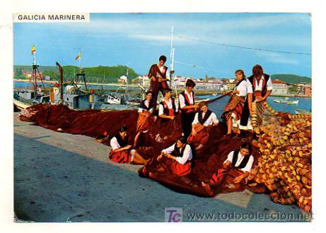 Postales: GALICIA. MARINERA. - Foto 1