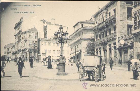 Postales: VIGO (PONTEVEDRA).- PUERTA DEL SOL - Foto 1