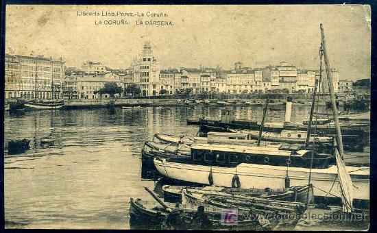 Postales: LA CORU&Ntilde;A : Ed. L. Perez - La Darsena - Foto 1