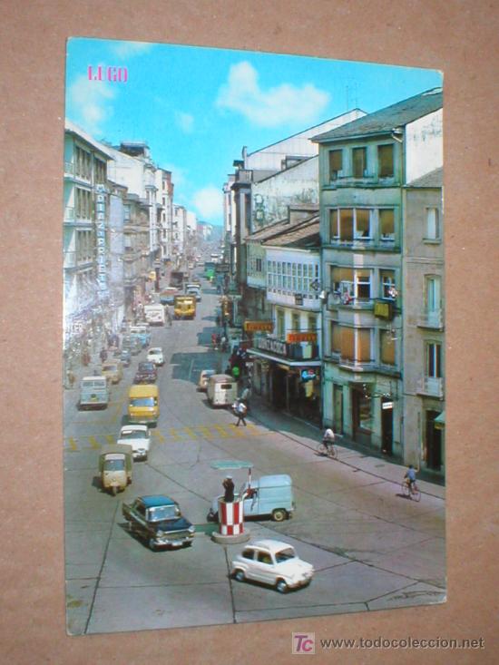 Postales: LUGO AVENIDA DE LA CORU&Ntilde;A - Foto 1
