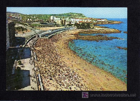 Postales: LA CORU&Ntilde;A - PLAYA DE RIAZOR - NO CIRCULADA. - Foto 1