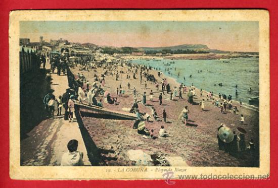 Postales: la coru&ntilde;a, playa de riazor,   P41738 - Foto 1