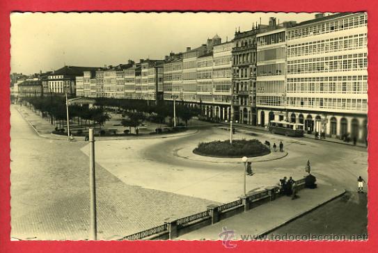 Postales: la coru&ntilde;a, puerta real,   P41793 - Foto 1