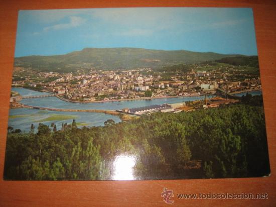 Cartoline: 17.-PONTEVEDRA(VISTA GENERAL) PUBLICIDAD LABORATORIO EUROPA