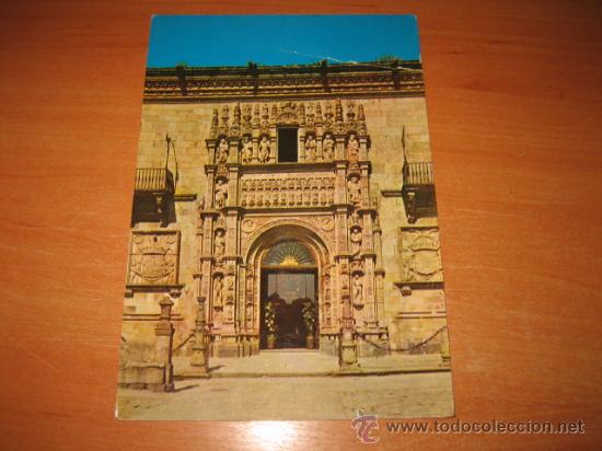 Cartoline: N&ordm; 39.-SANTIAGO DE COMPOSTELA .PUERTA HOSTAL DE LOS REYES CATOLICOS    EDICIONES ALARDE  CIRCULADA