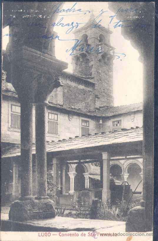 Postales: LUGO.- CONVENTO DE SAN FRANCISCO - Foto 1