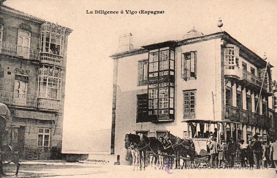 Postales: VIGO - LA DILIGENCE - . - Foto 1