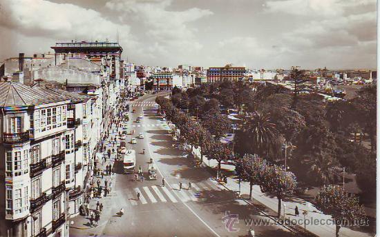 Postales: la coru&ntilde;a avenida de los cantones - Foto 1