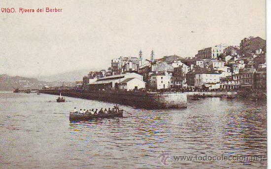Postales: vigo - rivera del berbes - Foto 1
