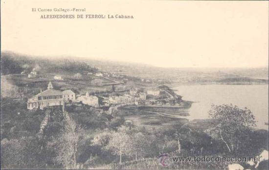 Postales: ALREDEDORES DE FERROL: LA CABANA