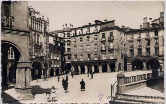 Postales: ORENSE .-PLAZA MAYOR - Foto 1