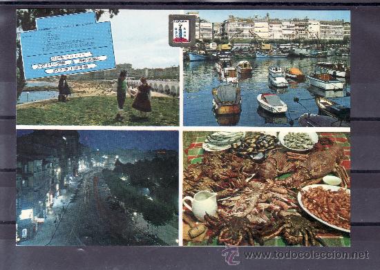Postales: POSTAL DE LA PLAYA DE RIAZOR - LA CORU&Ntilde;A - Foto 1