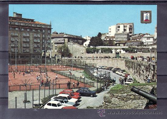 Postales: POSTAL DE LAS MURALLAS ROMANAS - LA CORU&Ntilde;A - Foto 1