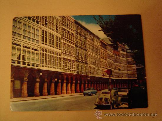 Postales: Postal de la Coru&ntilde;a.-Avenida de la Marina