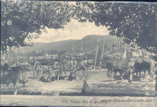 Postales: VIGO (PONTEVEDRA).- EN EL MUELLE - Foto 1
