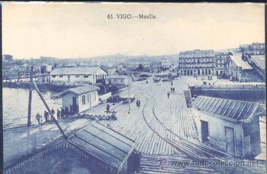 Postales: VIGO (PONTEVEDRA).-  MUELLE - Foto 1