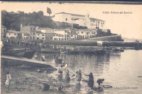 Postales: VIGO (PONTEVEDRA).-  RIBERA DEL BERB&Eacute;S - Foto 1